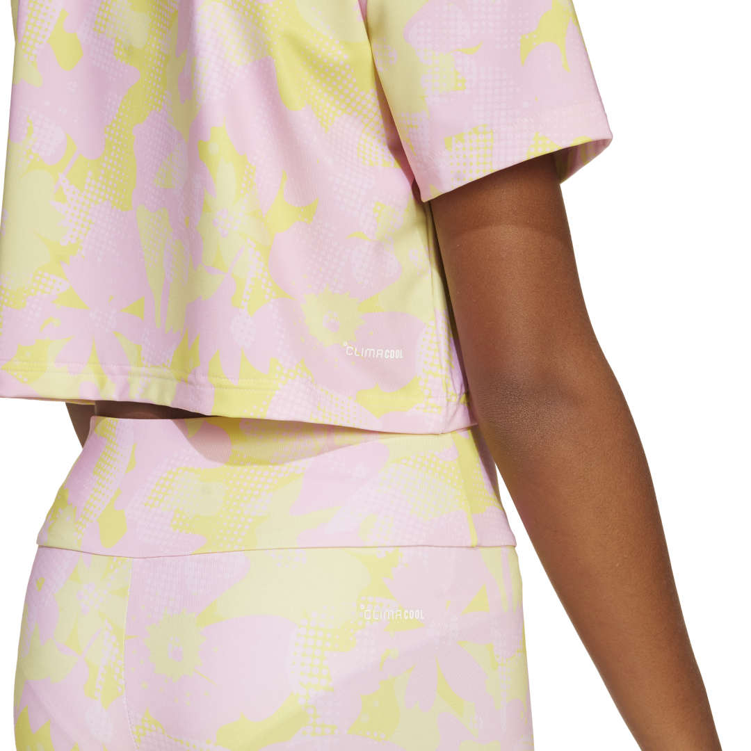 Adidas Originals | Playera Train Essentials Estampado Floral Niños