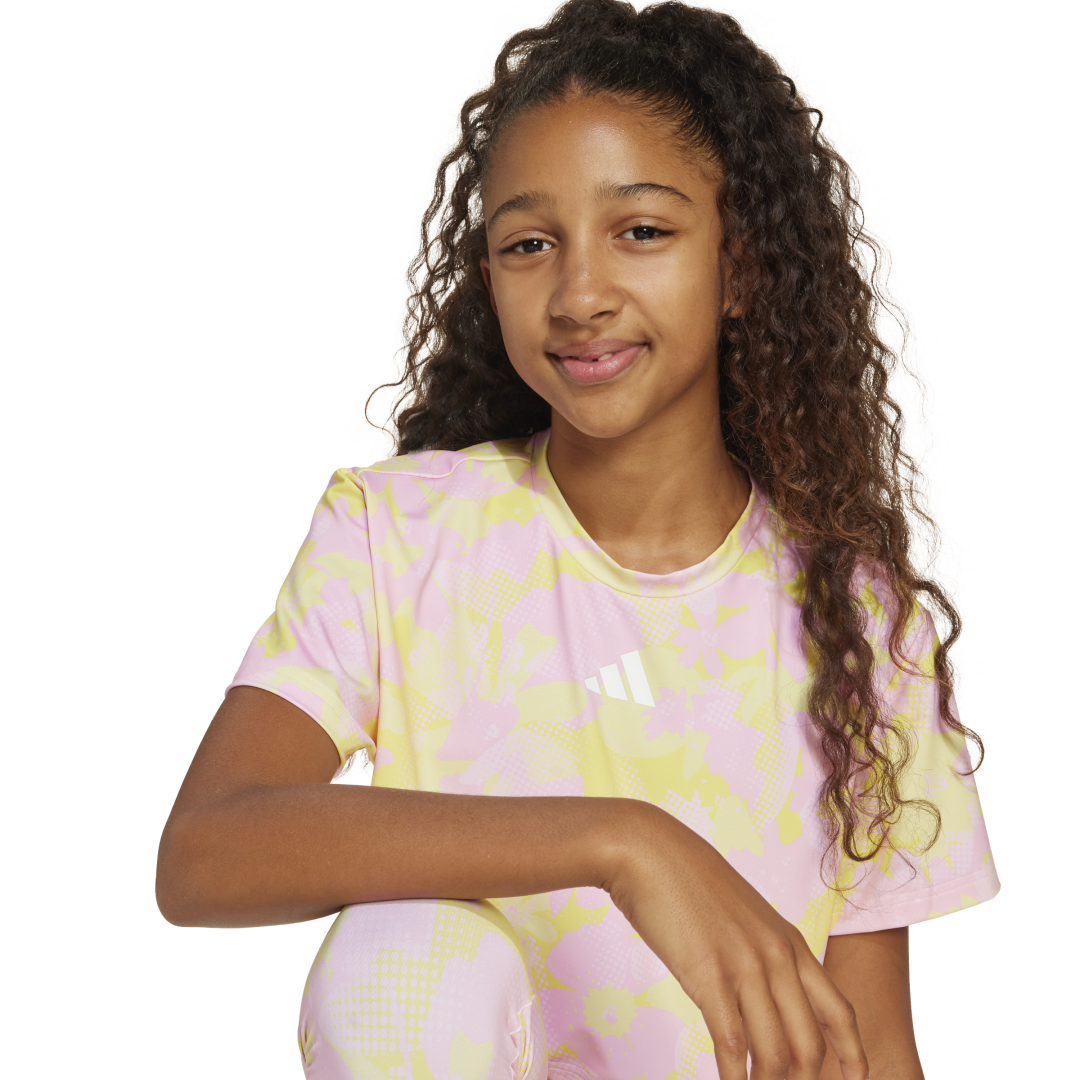 Adidas Originals | Playera Train Essentials Estampado Floral Niños