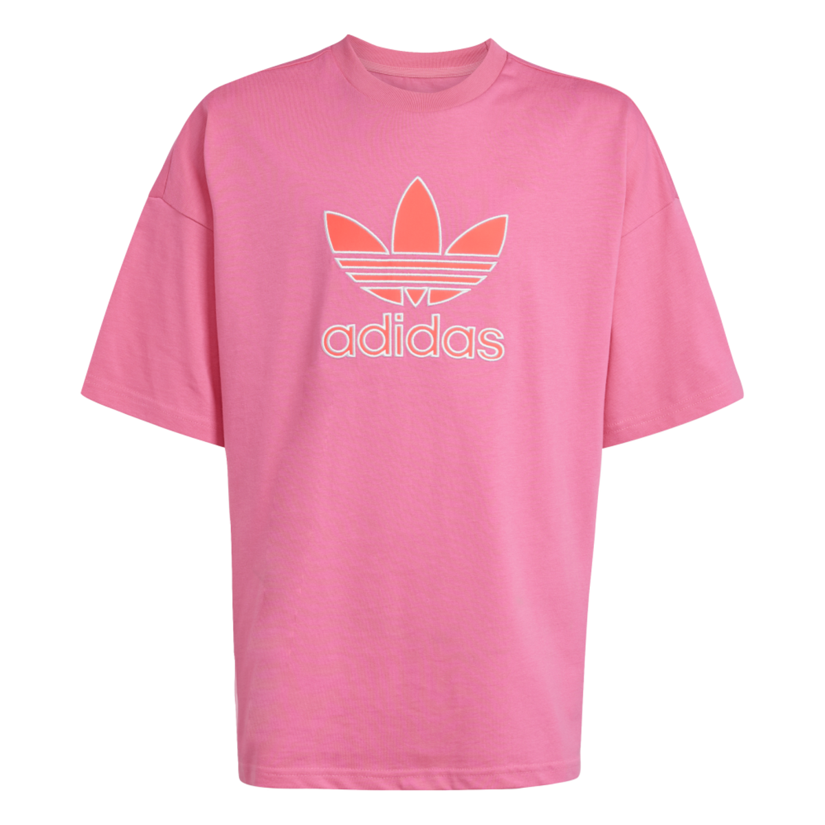 Adidas | Playera Para Niños Oversize Trefoil