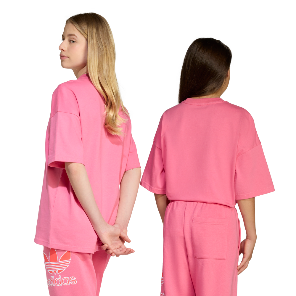 Adidas | Playera Para Niños Oversize Trefoil