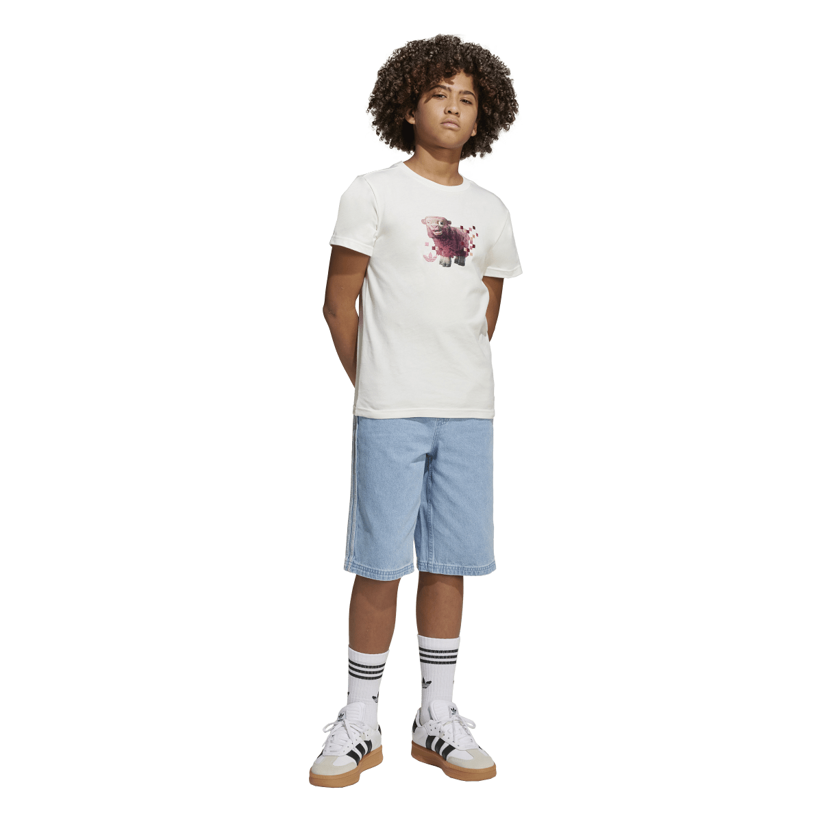 Adidas Originals | Minecraft Sueter Estampado Kids