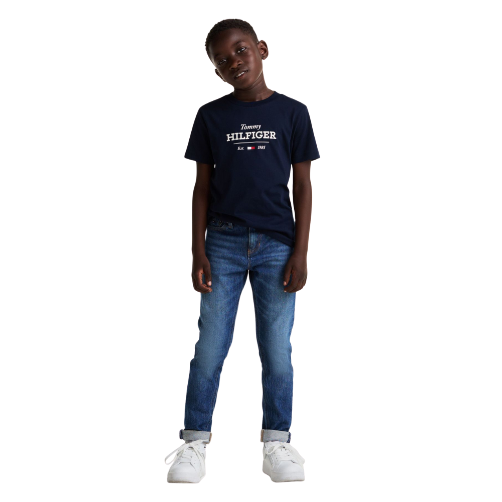 Tommy Hilfiger | Camiseta con Eslogan con Logo para Niño