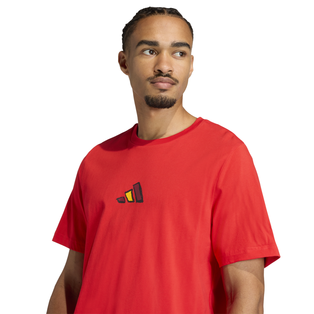 Adidas | Camiseta con Estampado de Tango de España Caballero