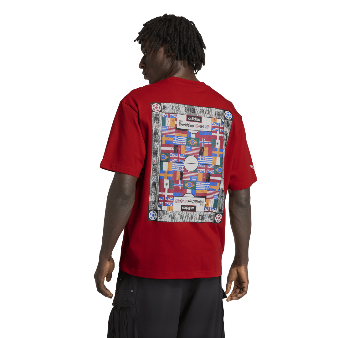 Adidas Original | Camiseta con Bandera de Países Caballero