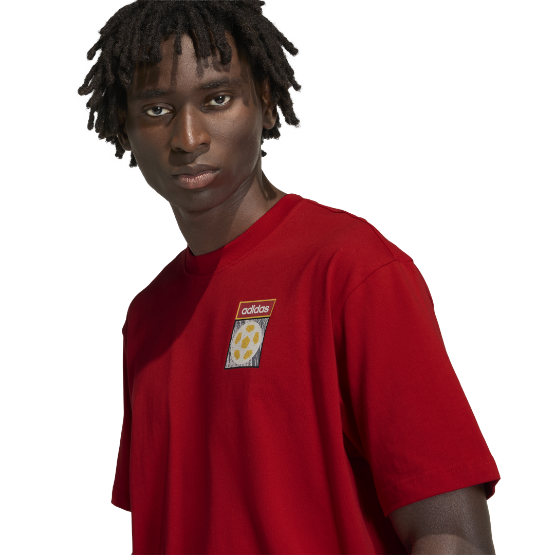 Adidas Original | Camiseta con Bandera de Países Caballero