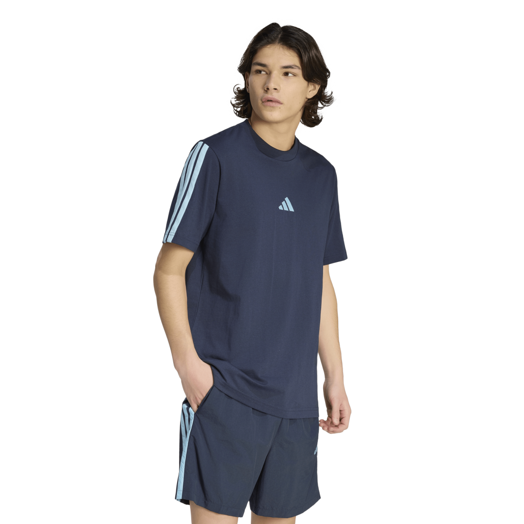Adidas | Camiseta Essentials 3 Franjas de Tejido de Punto Jersey