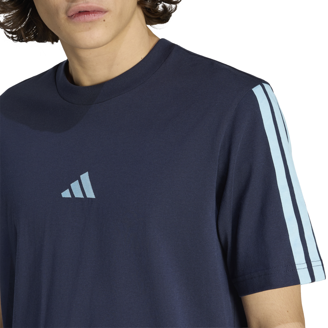 Adidas | Camiseta Essentials 3 Franjas de Tejido de Punto Jersey