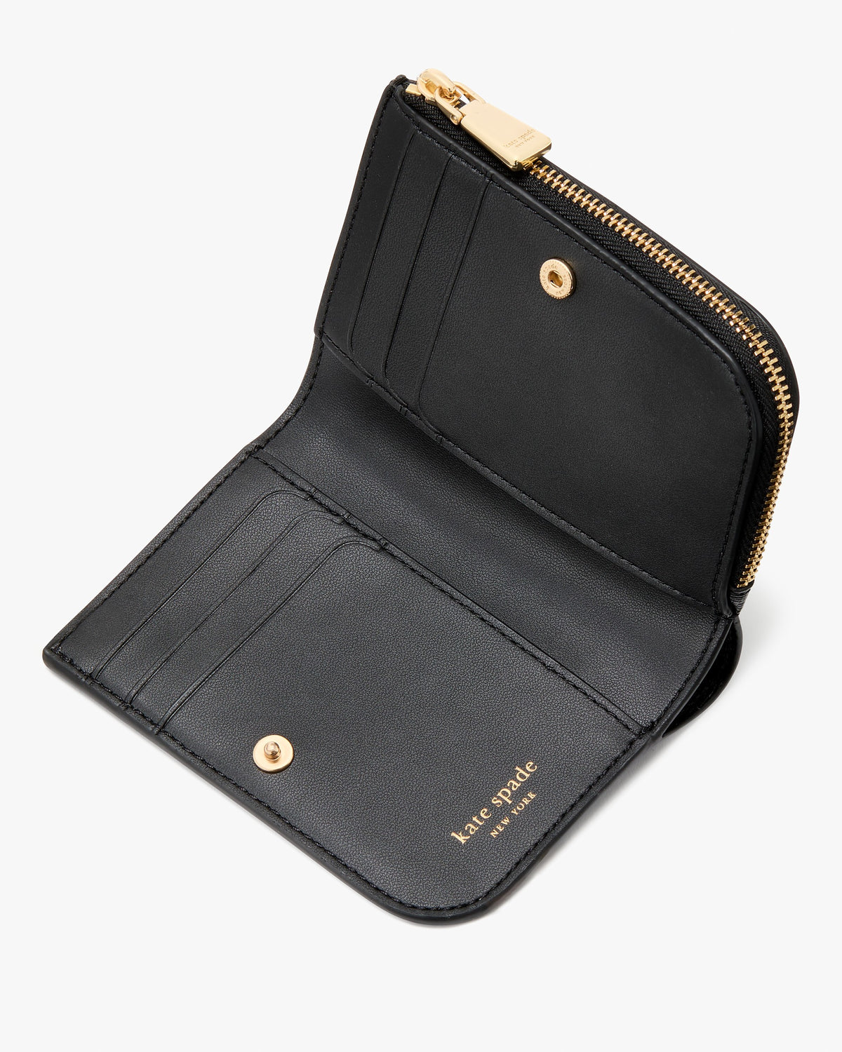 Kate Spade | Billetera Compacta Devin de Cuero Saffiano