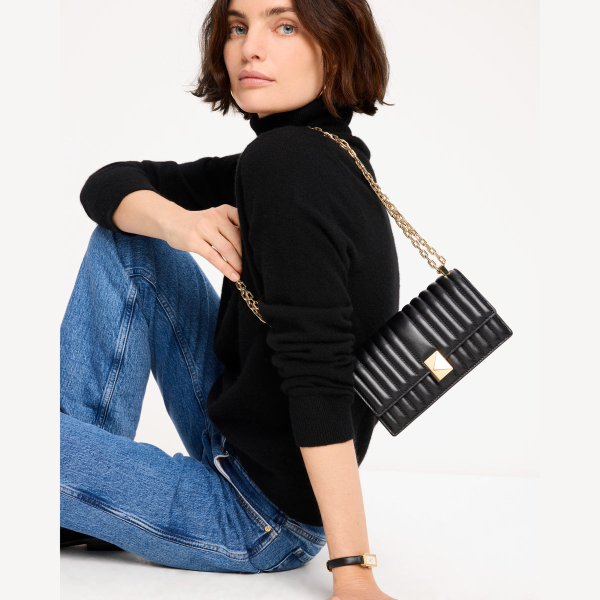 Kate Spade | Mini Bolso Crossbody Deco Acolchado