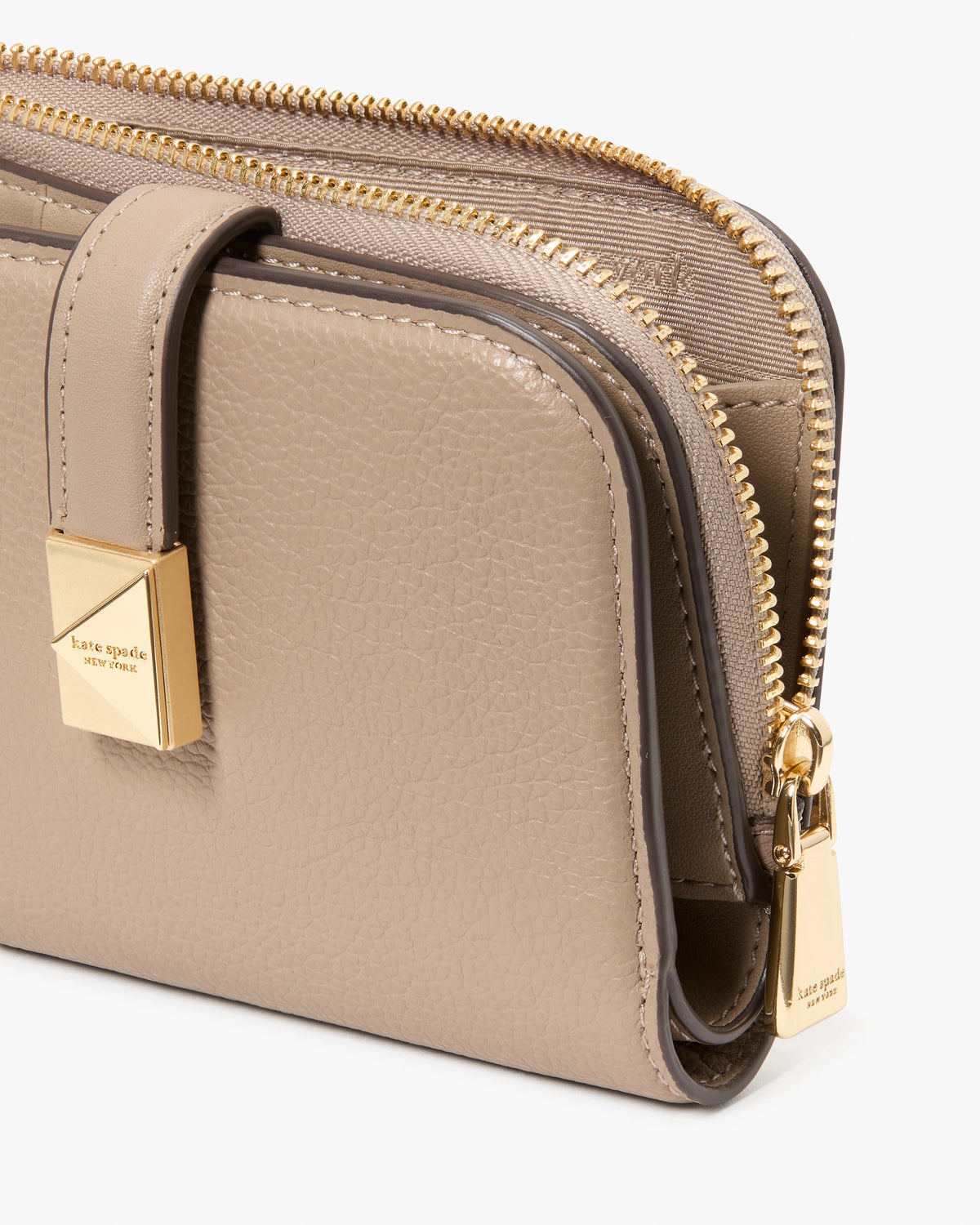 Kate Spade | Billetera Compacta Deco de Cuero