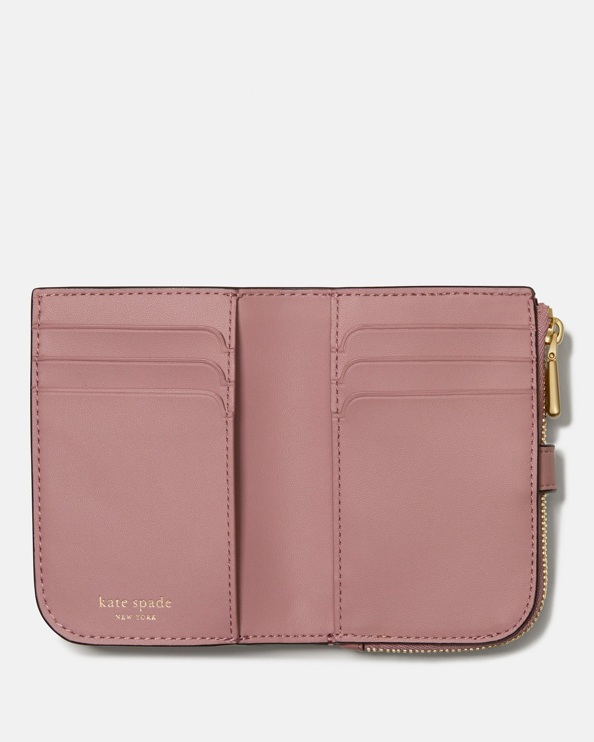 Kate Spade | Billetera Compacta Deco de Cuero