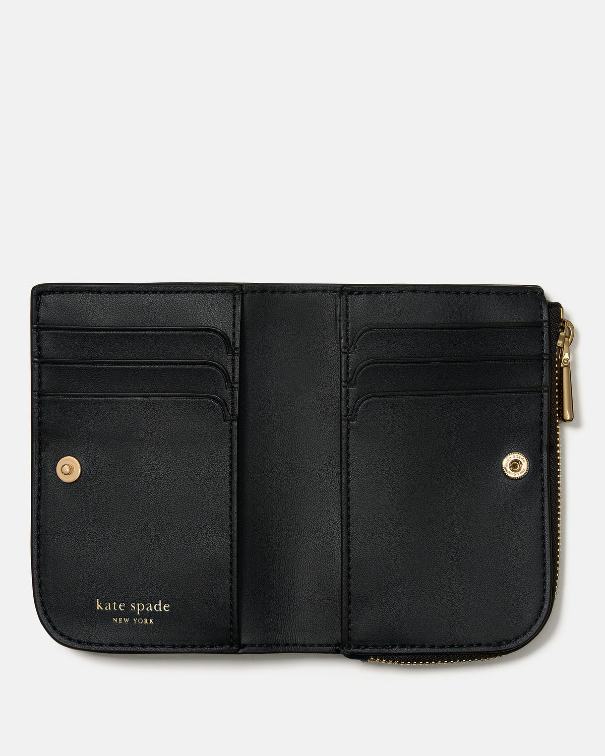 Kate Spade | Billetera Compacta Devin de Cuero Granulado