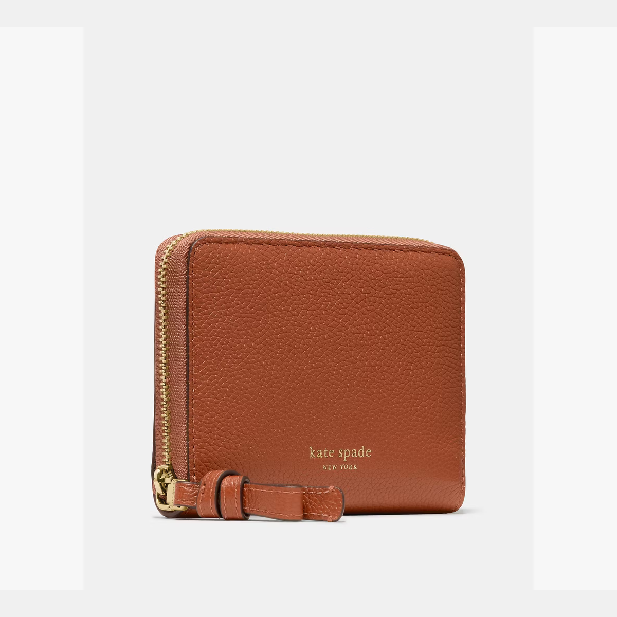 billetera compacta de cuero
