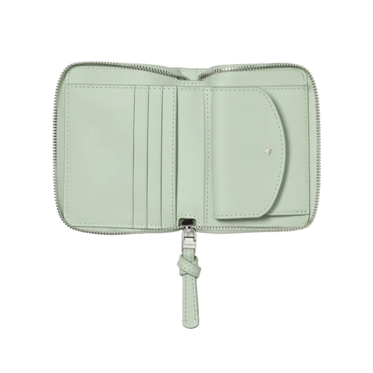 billetera compacta de cuero