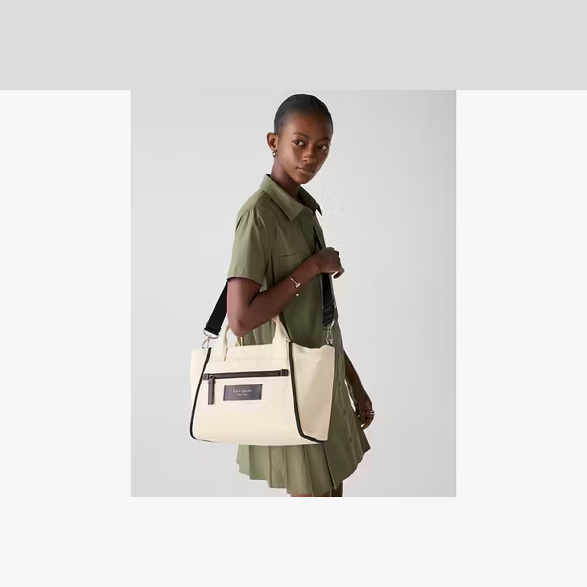 Kate Spade | Tote de lona Dash – Natural