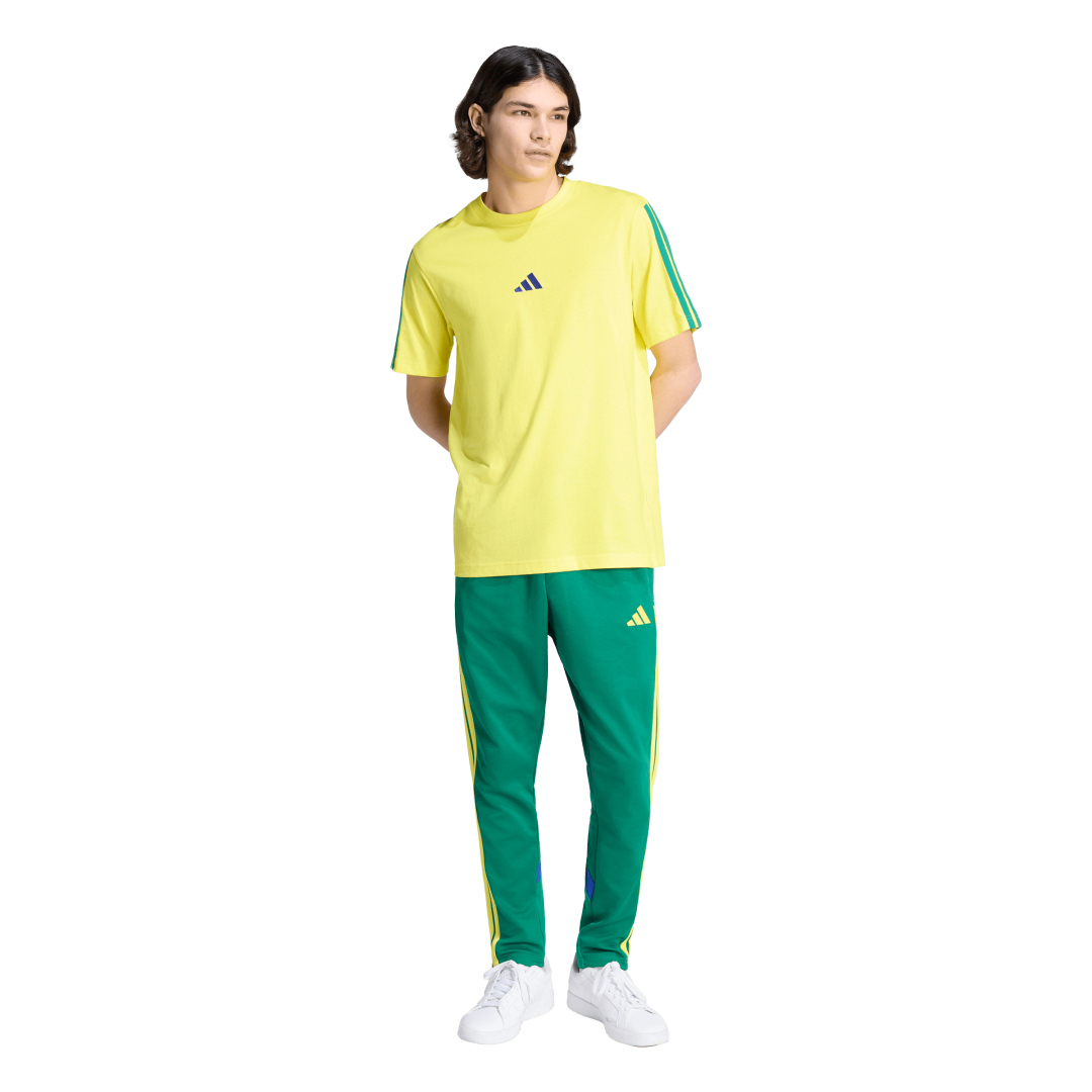 Adidas | Camiseta de Tres Rayas Essential de Malla Simple Caballero