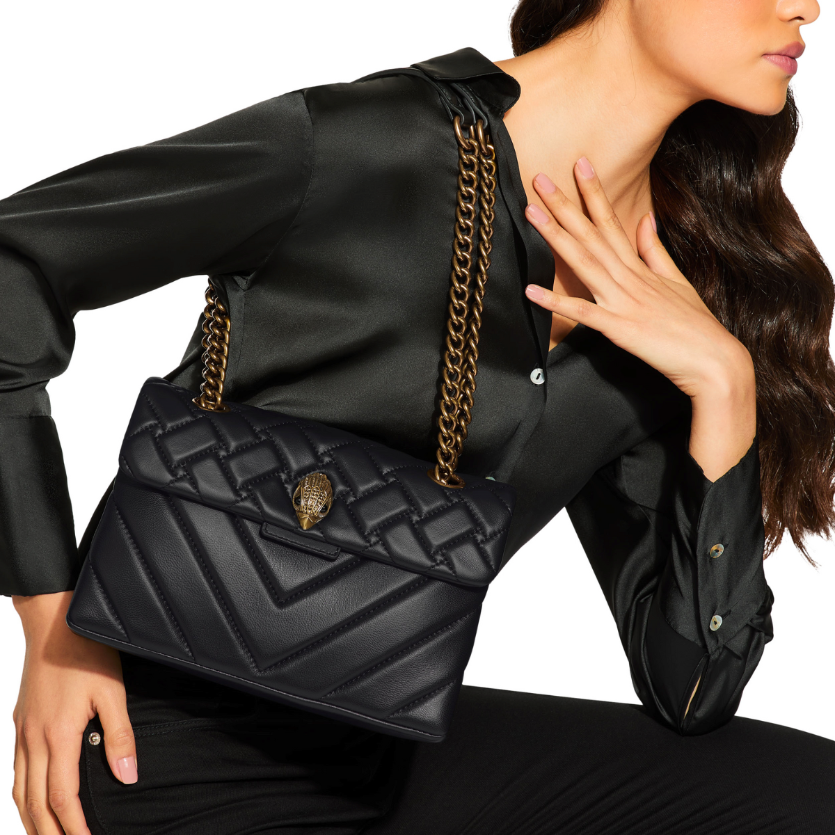 Kurt Geiger Leather Kensington x Bag