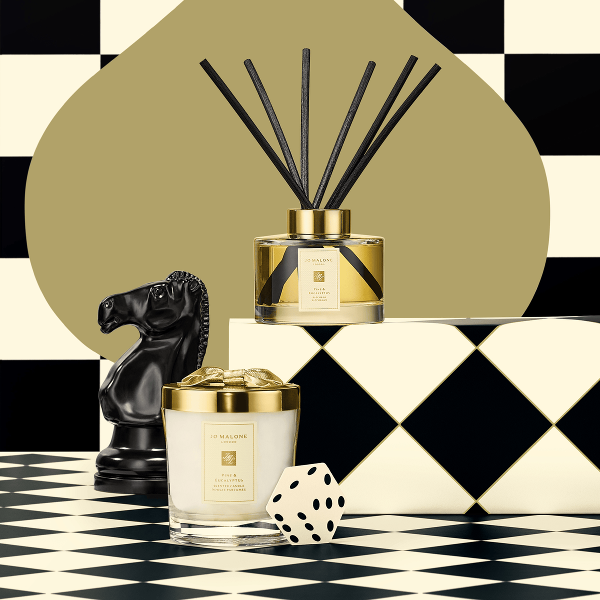 Jo Malone London | Vela aromática Pine & Eucalyptus Edición Limitada