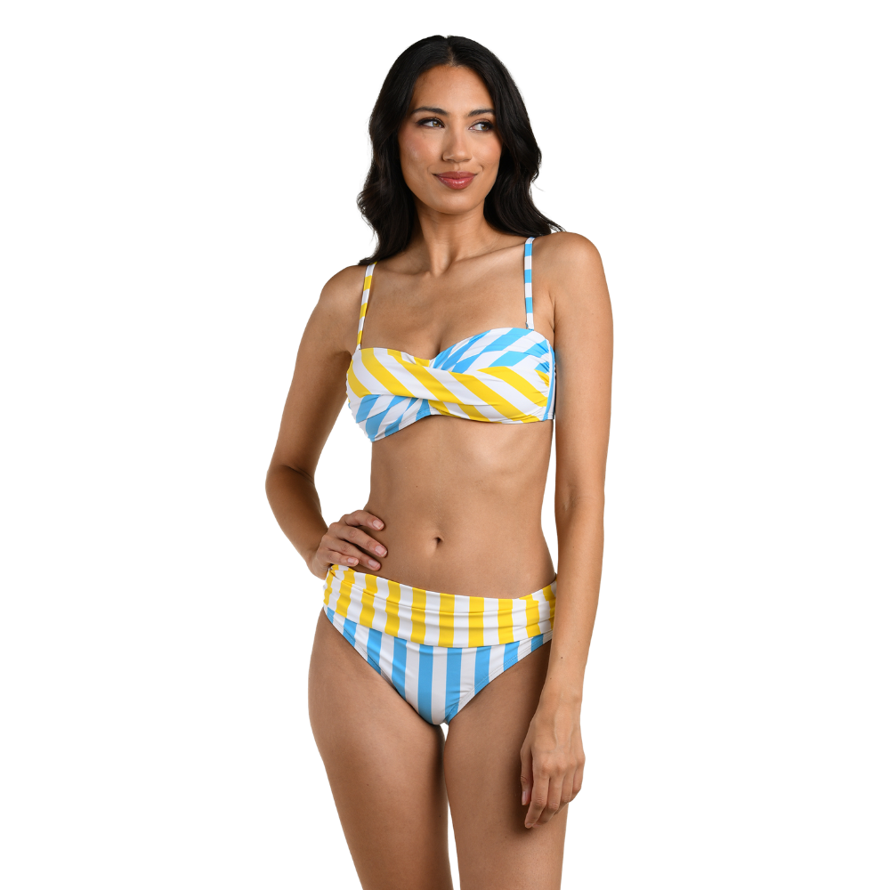 La Blanca | Womens Bandeau Bikini Swimsuit Top