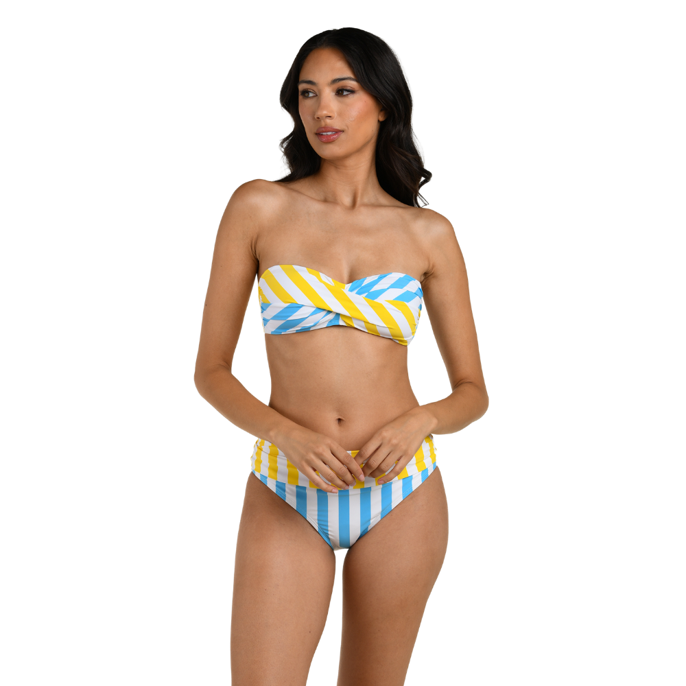La Blanca | Womens Bandeau Bikini Swimsuit Top