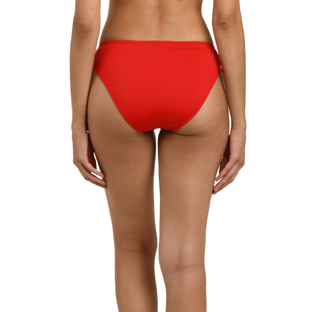 La Blanca |  Mariner Blooms Bandeau Bikini  Ruby