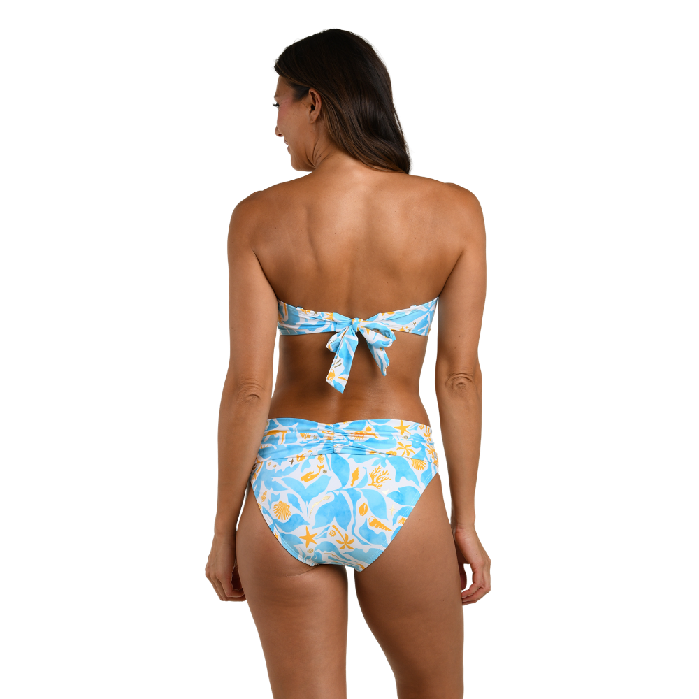 La Blanca | Women's Bandeau Hipster Bikini Swimsuit Top
