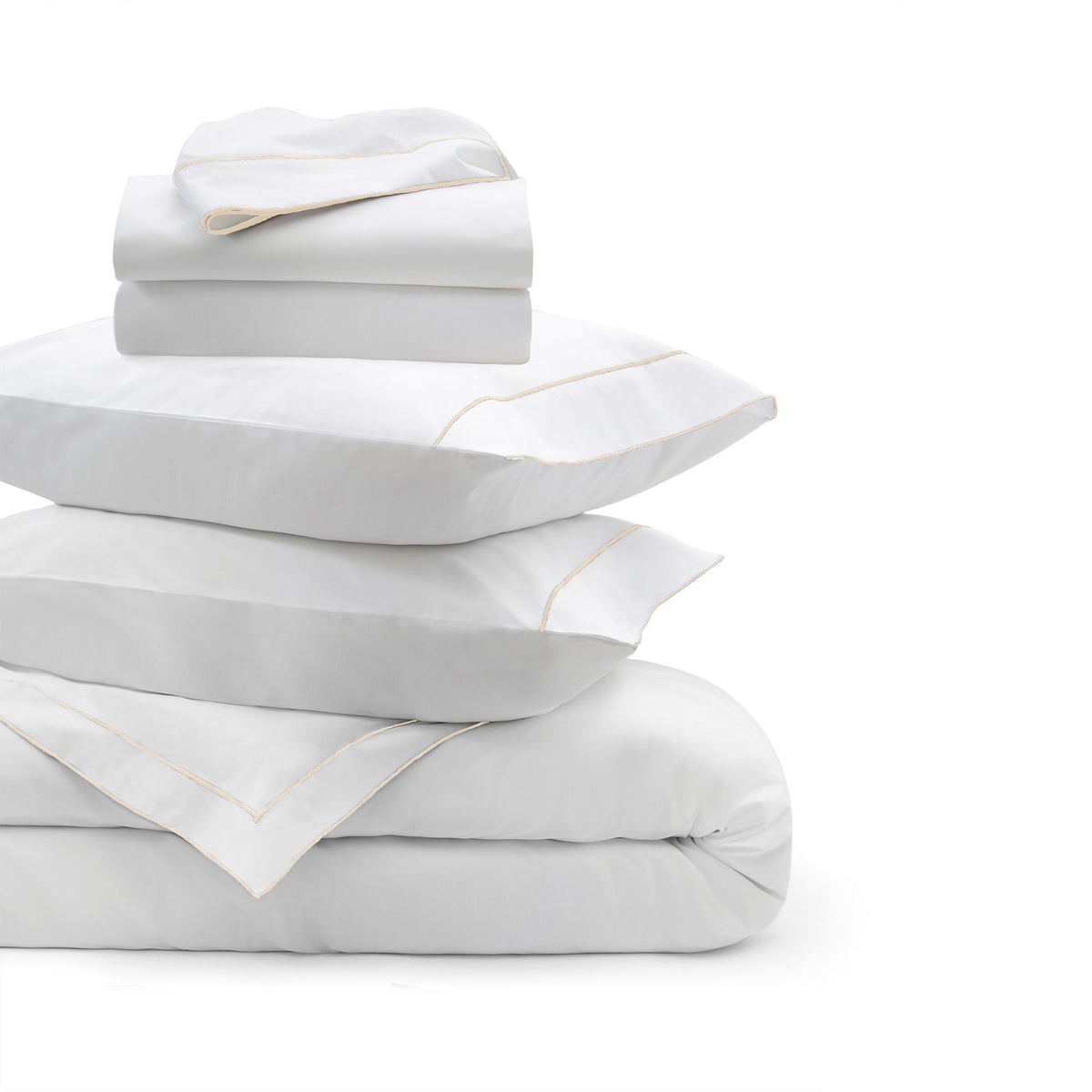 Kassatex Premium | Set Sábanas Salerno 100% Algodón Satinado