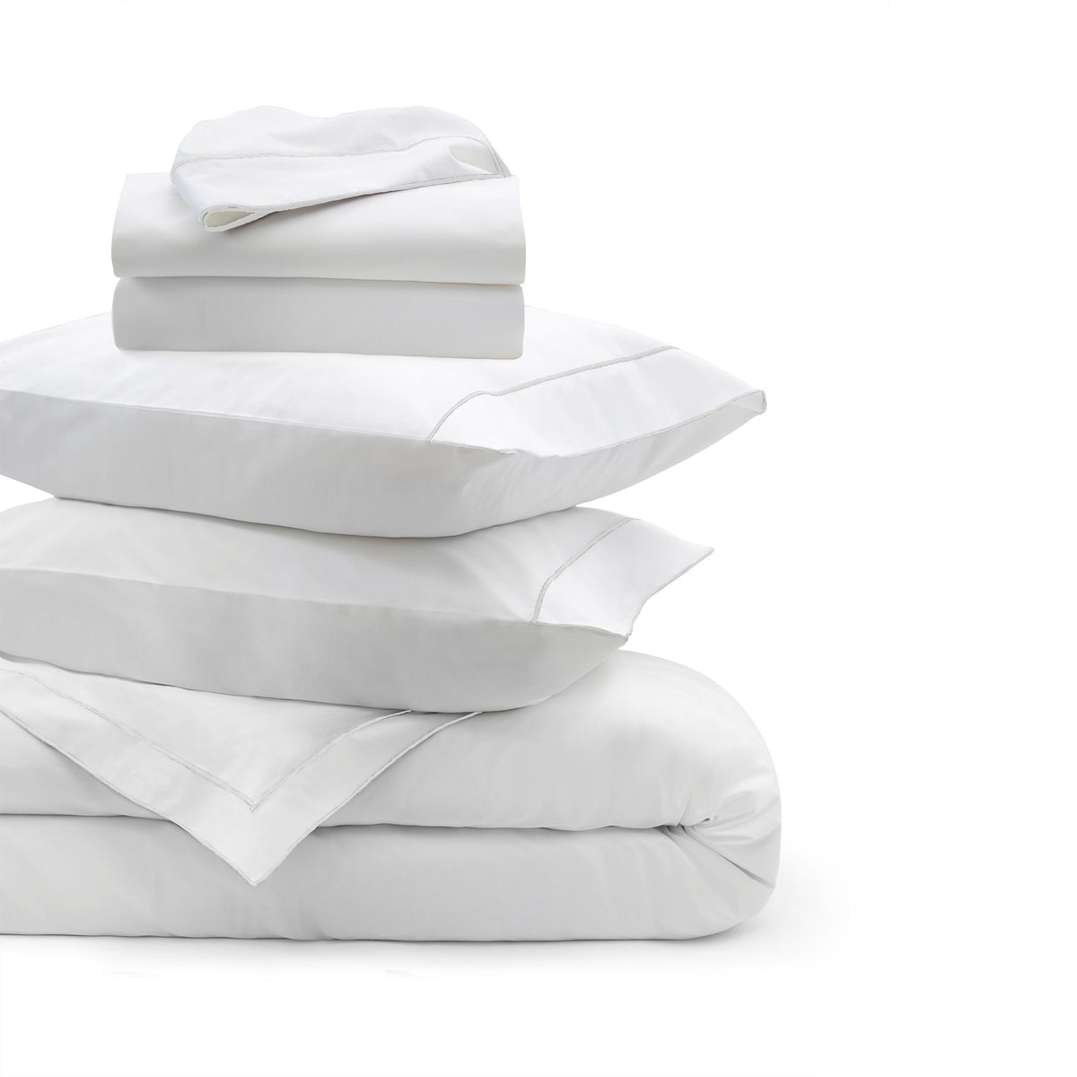 Kassatex Premium | Set Sábanas Salerno 100% Algodón Satinado