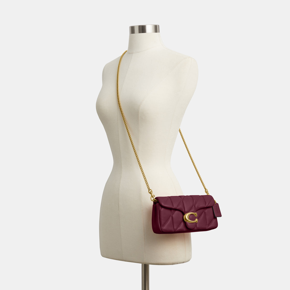 Coach  |  Bolso Bandolera Tabby Chain 19 con Acolchado