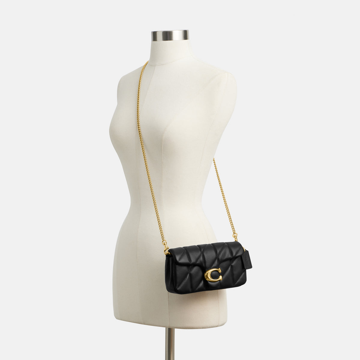 Coach  |  Bolso Bandolera Tabby Chain 19 con Acolchado