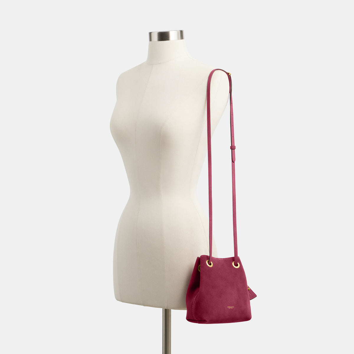 Coach  |  Bolsa con cordón jade