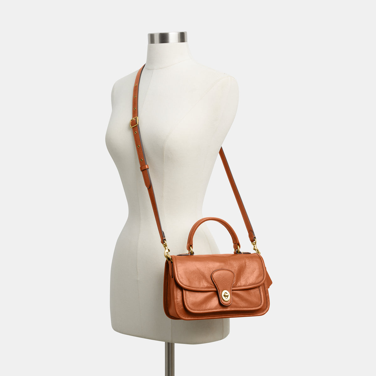 Coach | Bolso Metropolitan 24 de Cuero Brillante