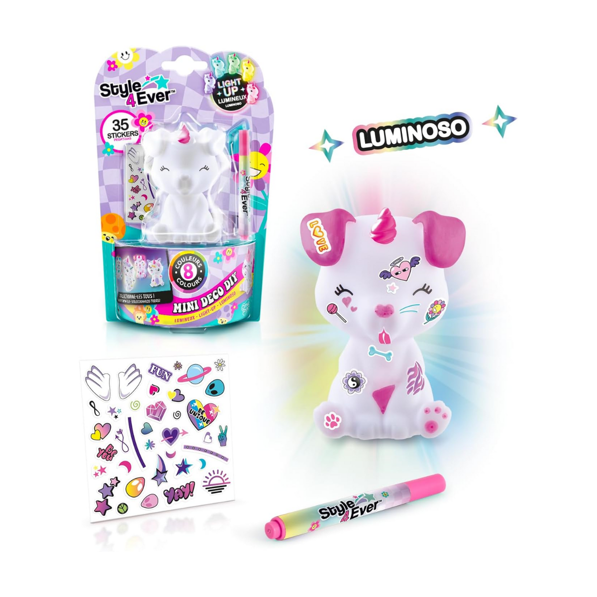 Mini Deco Do It Yourself Light Up Surtido