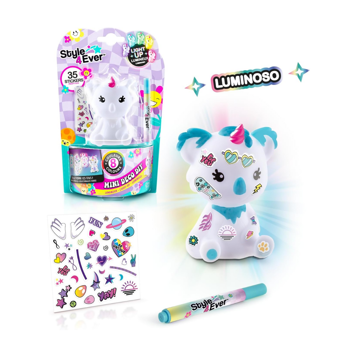 Mini Deco Do It Yourself Light Up Surtido