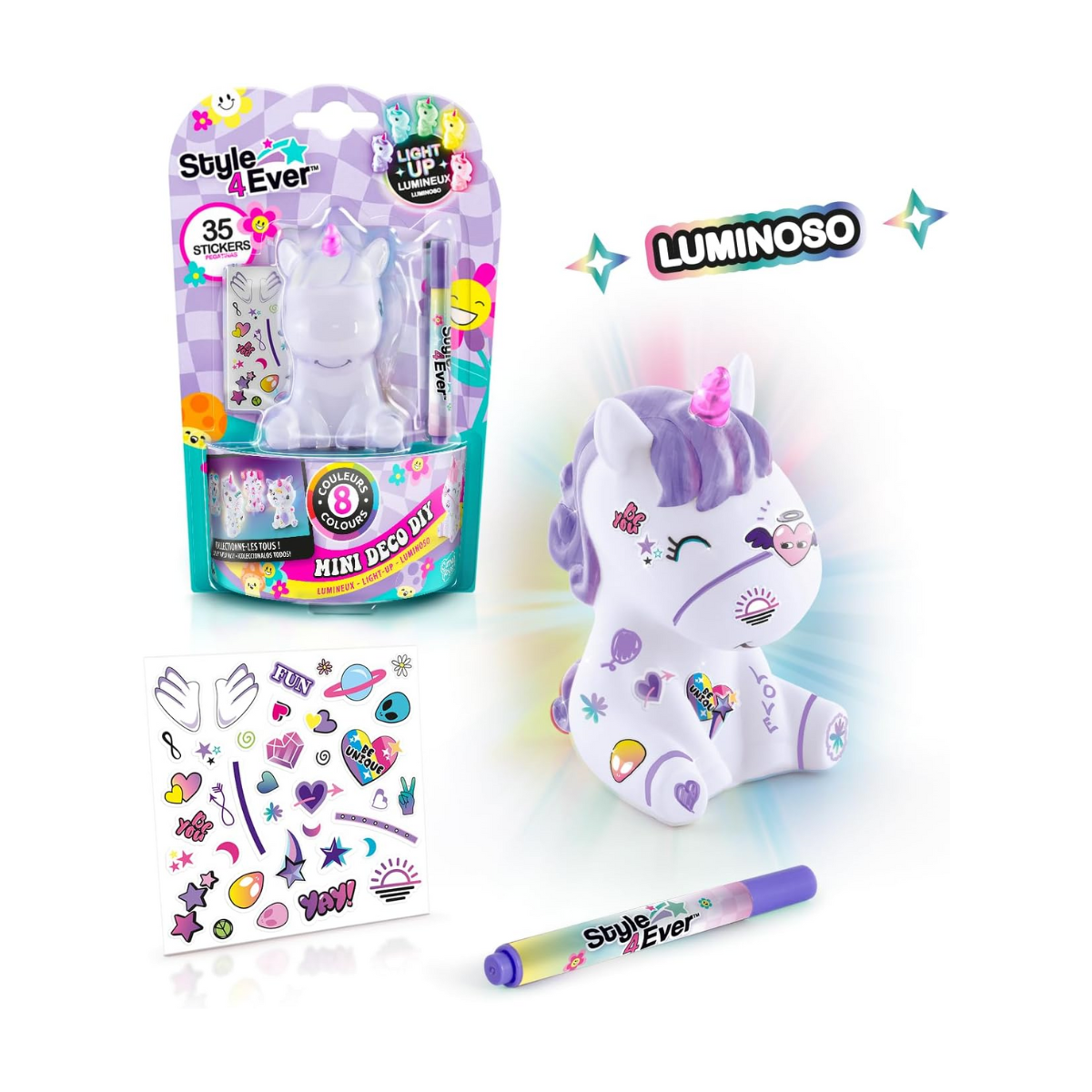 Mini Deco Do It Yourself Light Up Surtido