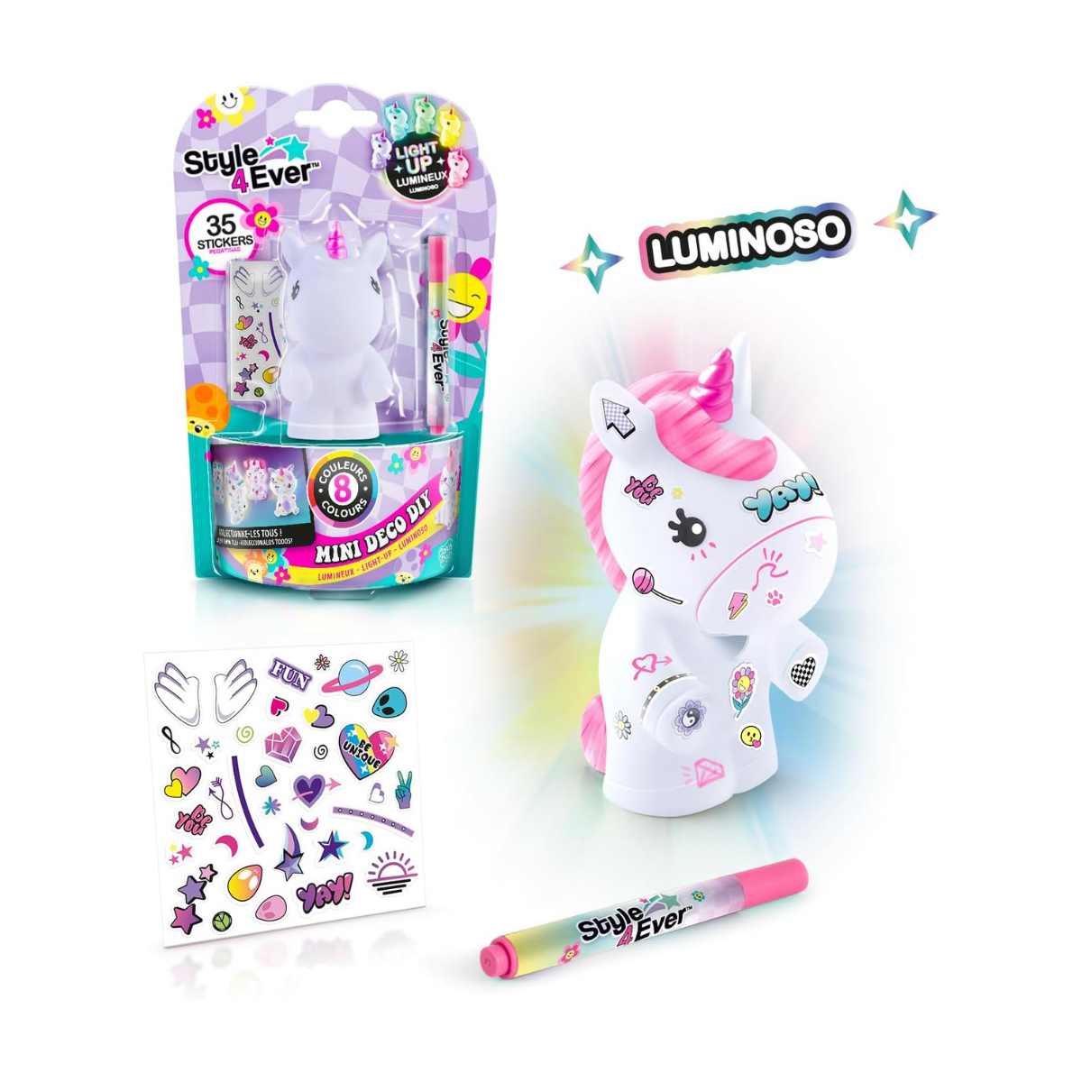 Mini Deco Do It Yourself Light Up Surtido