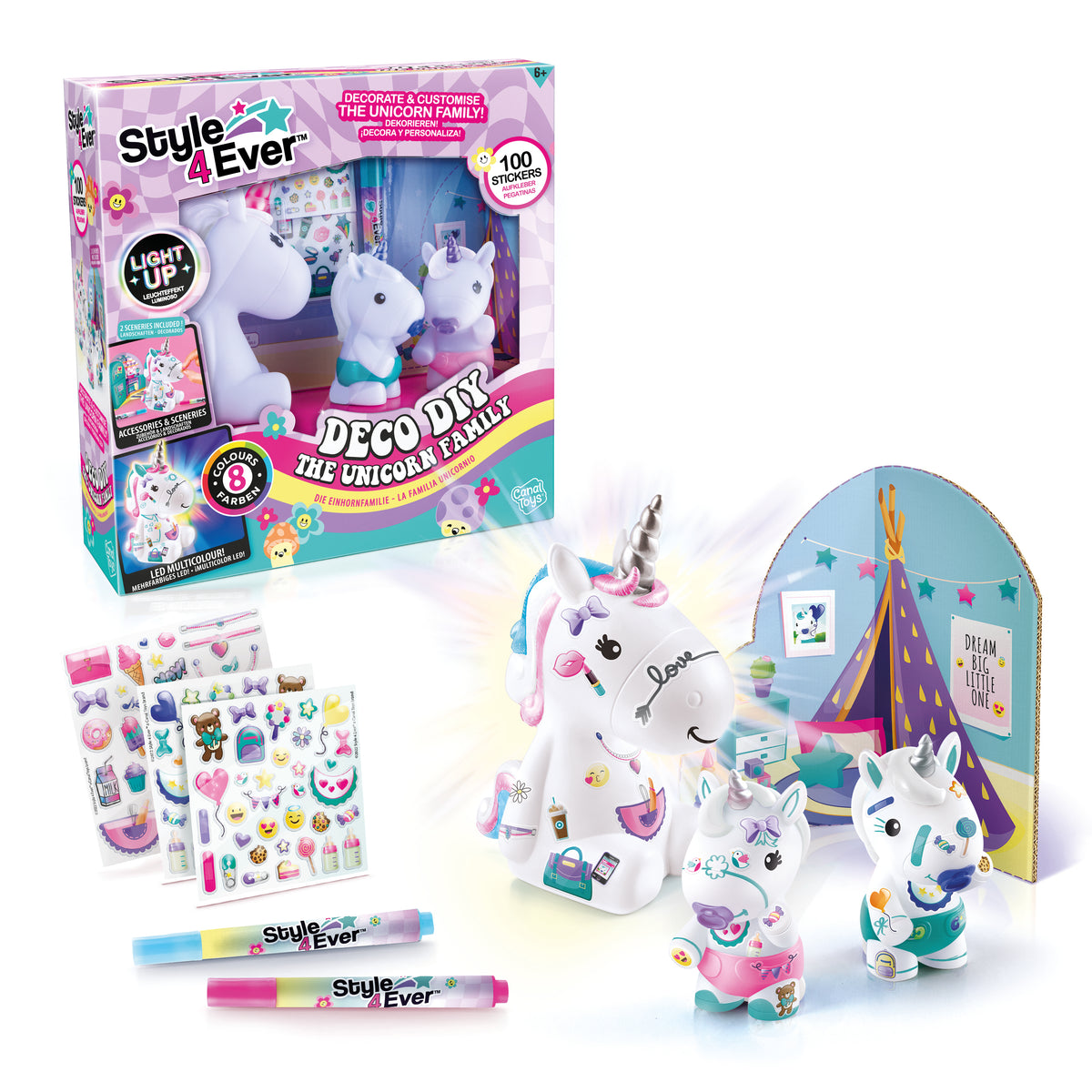 Canal Toys | DIY Unicorn Light Up – Decora tu Unicornio con Luz
