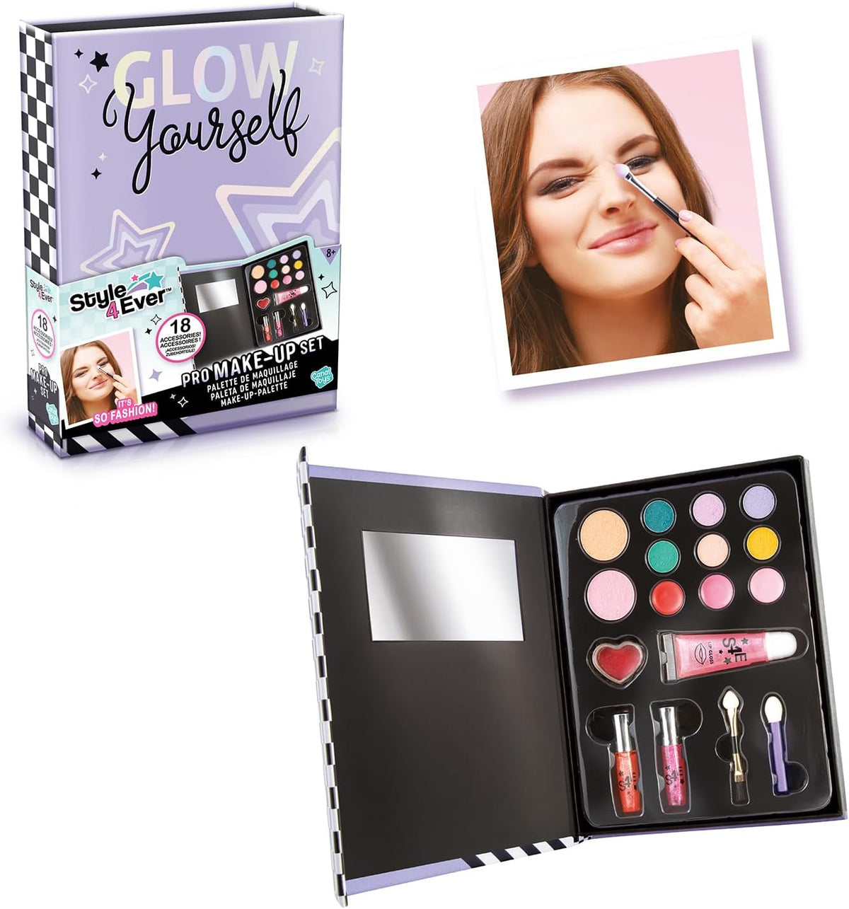 Canal Toys | Professional Make-Up Set – Kit de Maquillaje Creativo para Niños