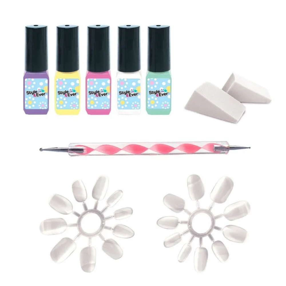 Canal Toys | Nail Art Kit – Kit Creativo para Decoración de Uñas