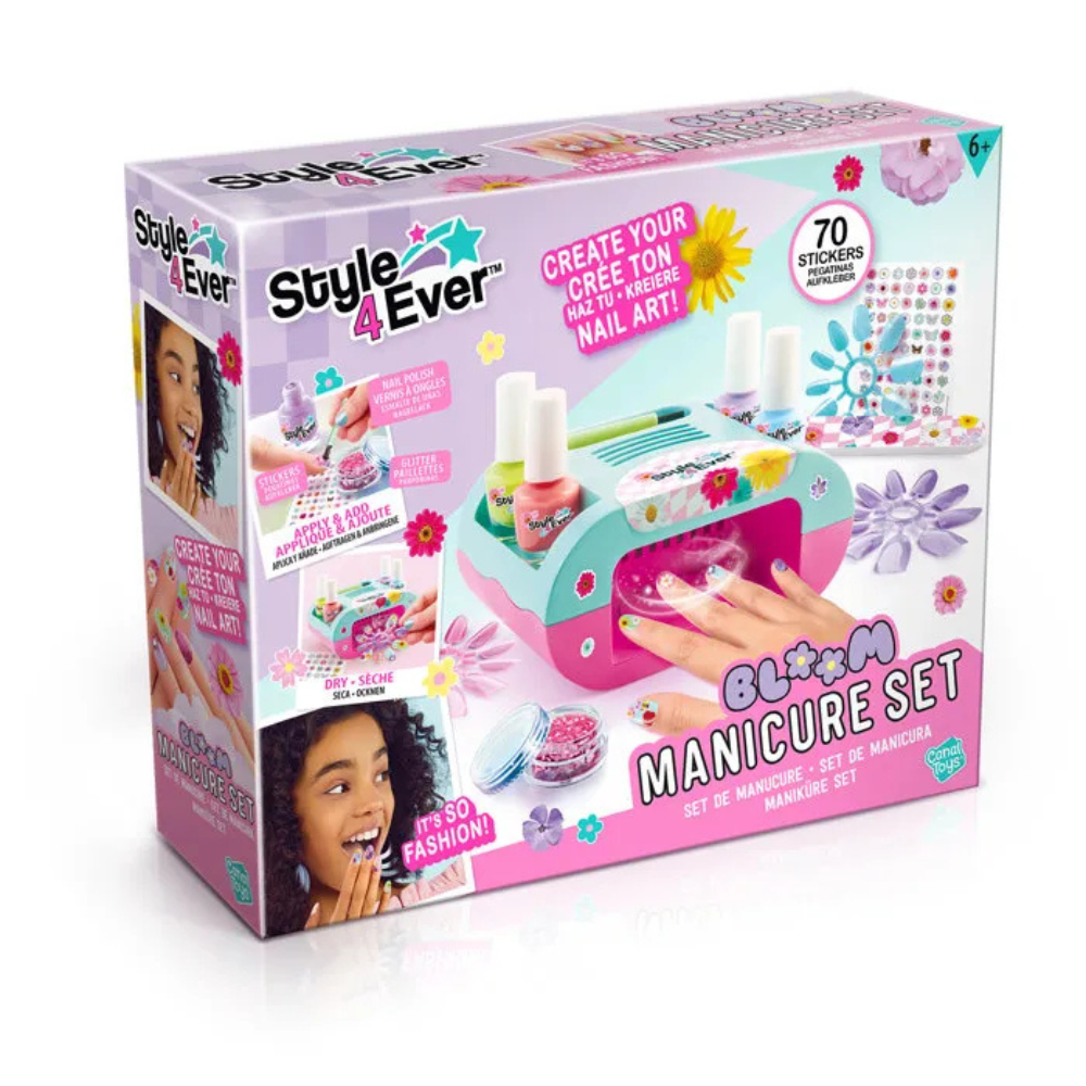 Canal Toys | Nail Art Manicure Set – Kit Completo de Manicure Creativo