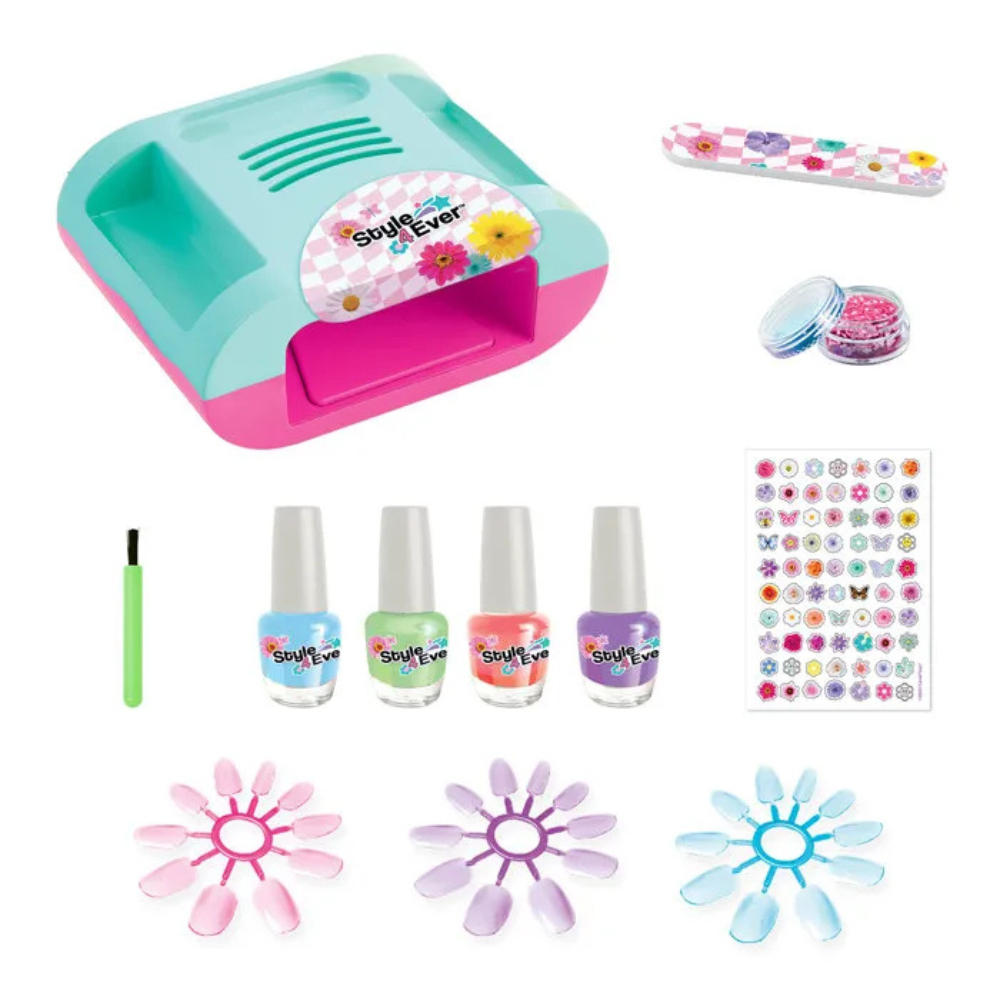 Canal Toys | Nail Art Manicure Set – Kit Completo de Manicure Creativo