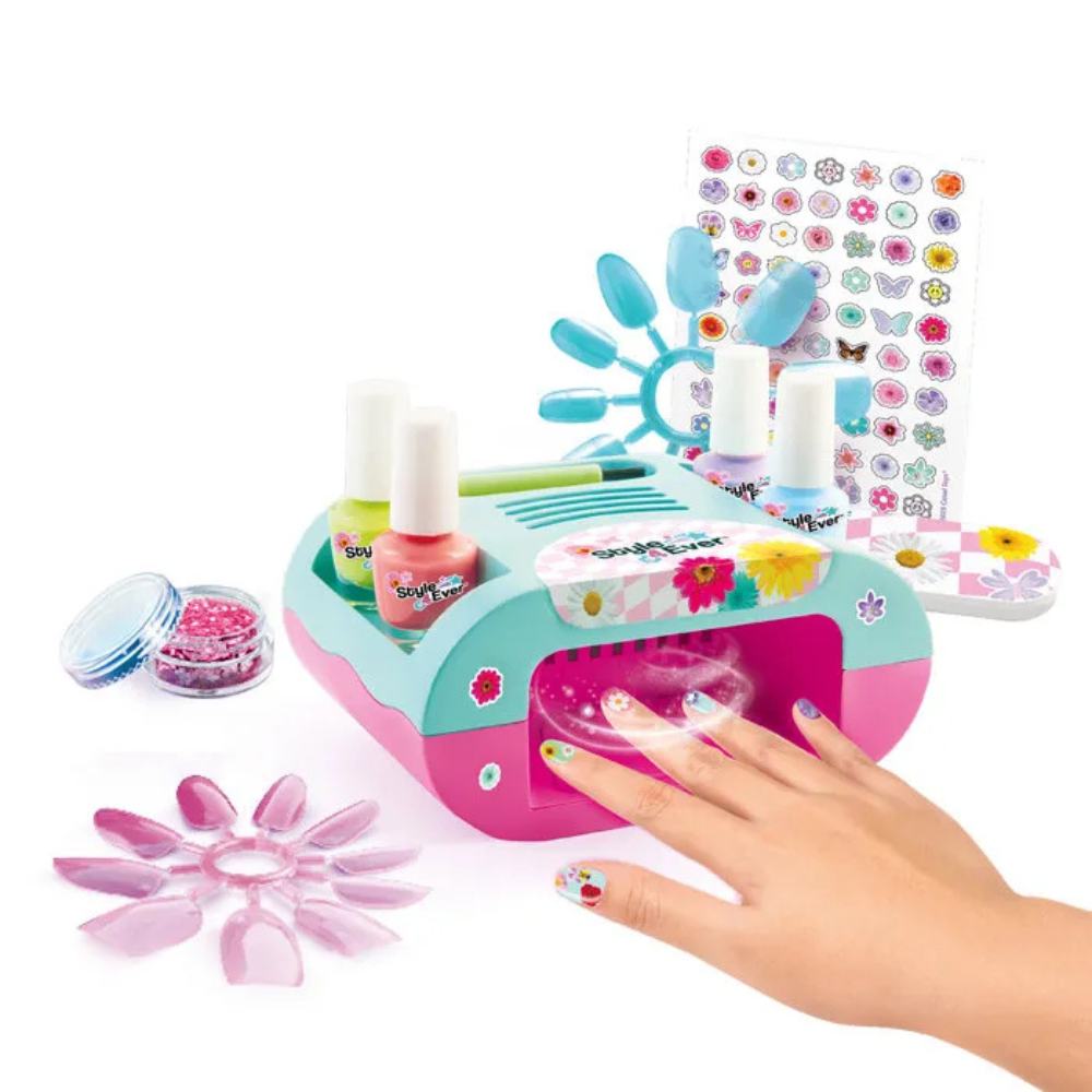Canal Toys | Nail Art Manicure Set – Kit Completo de Manicure Creativo