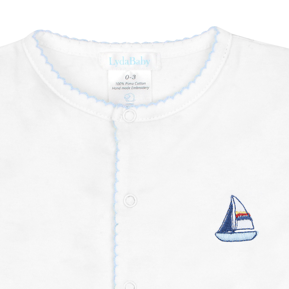 LydaBaby | Body Corto Small Sailboats para Bebé