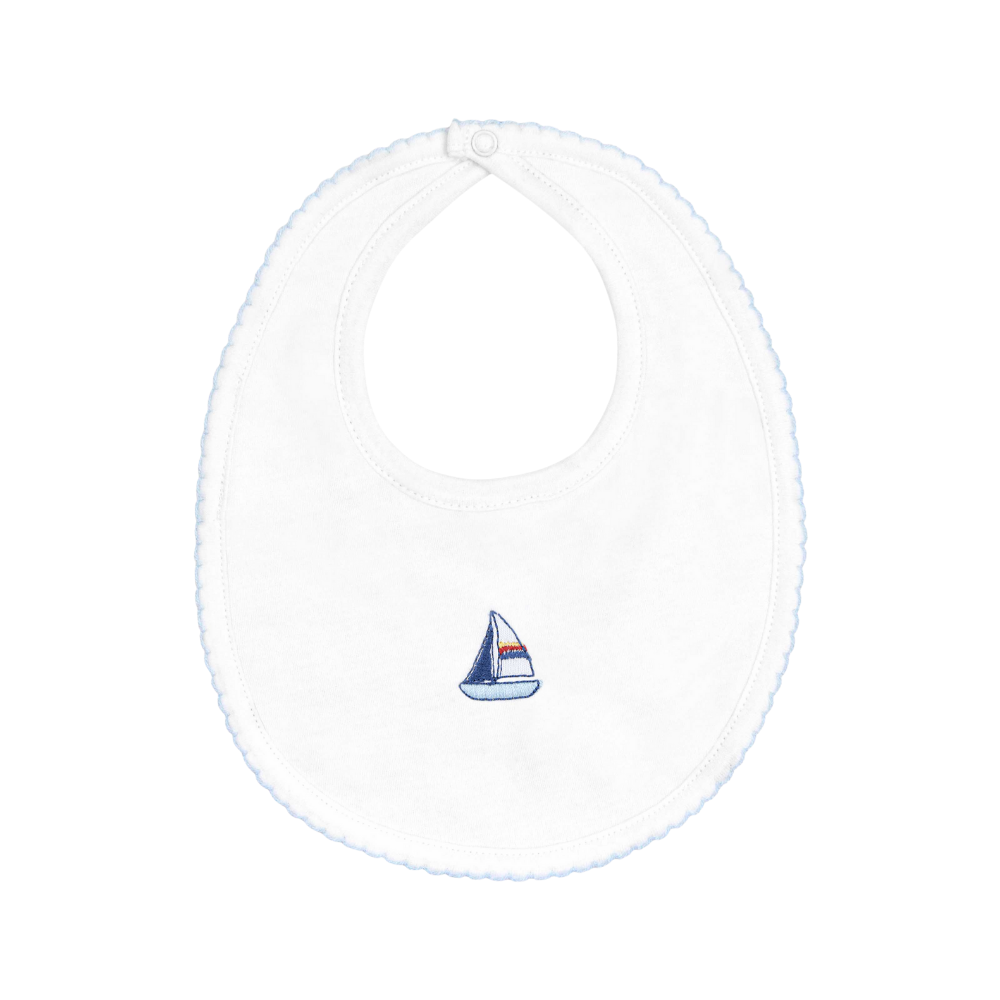 LydaBaby | Babero Small Sailboats para Bebé