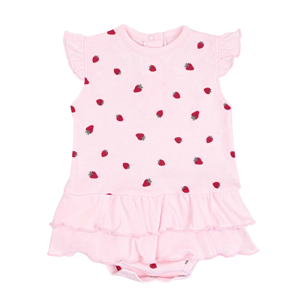 LydaBaby | Body Corto Strawberries para Bebé
