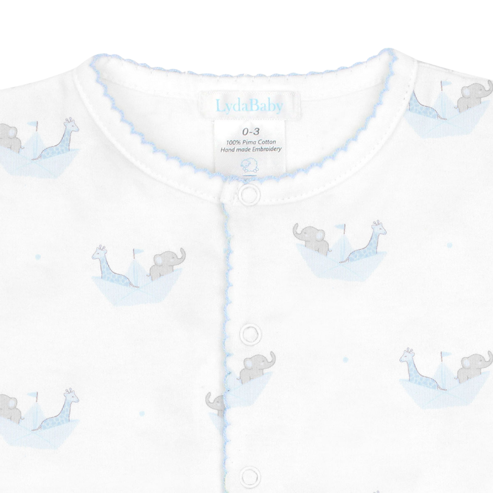 LydaBaby | Body Romper Animals In The Boat Corto para Bebé
