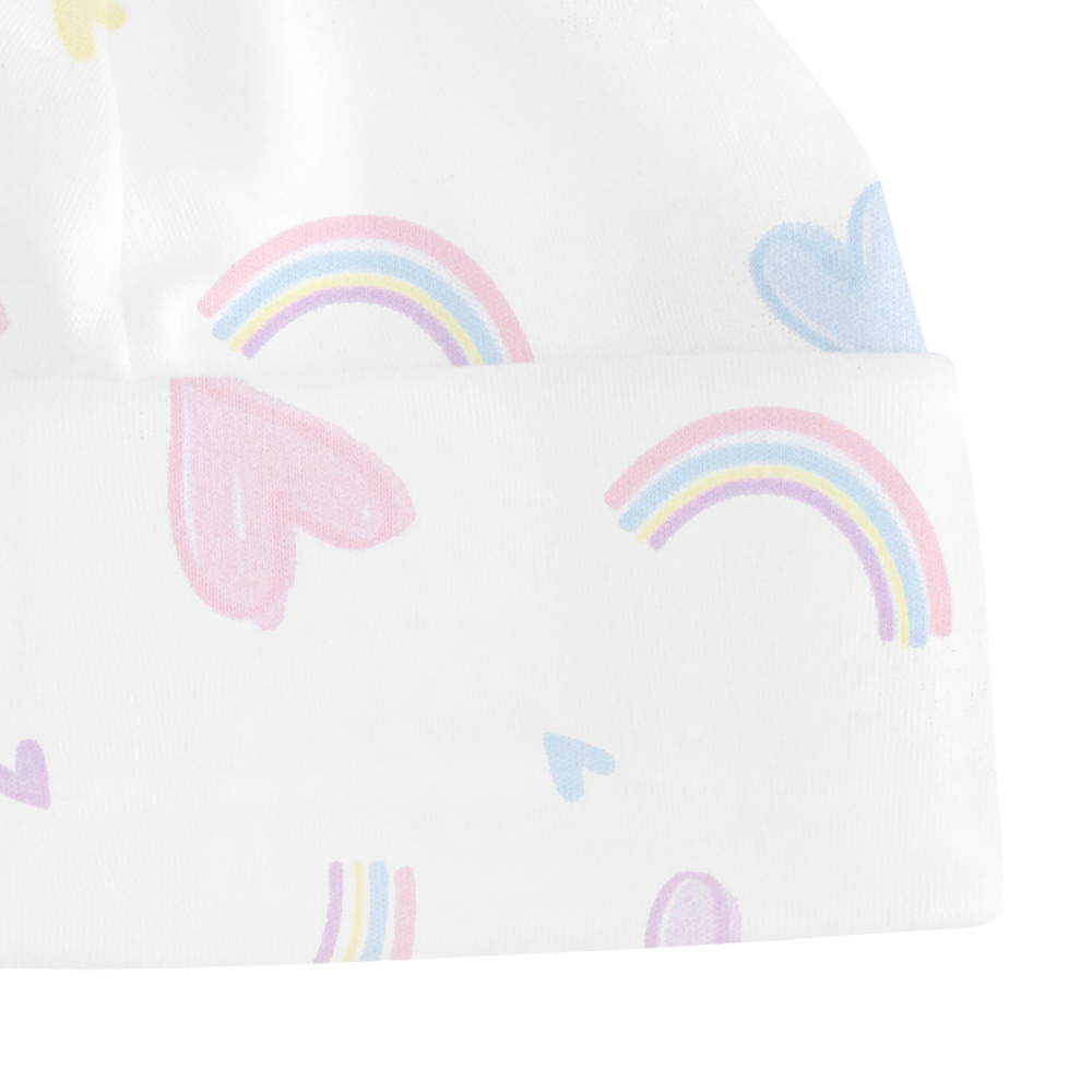 LydaBaby | Gorro Hearts And Rainbows para Bebé