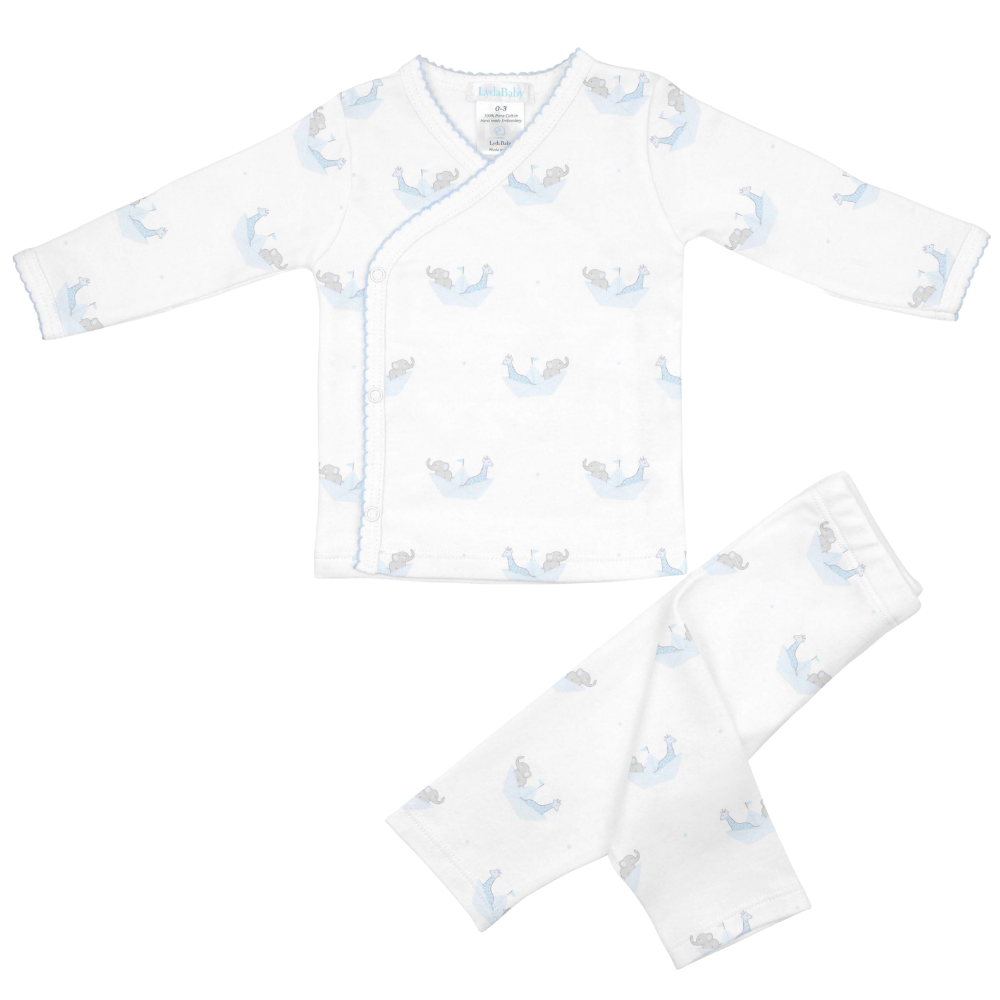 LydaBaby | Set de Pijama Animals In The Boat para Bebé