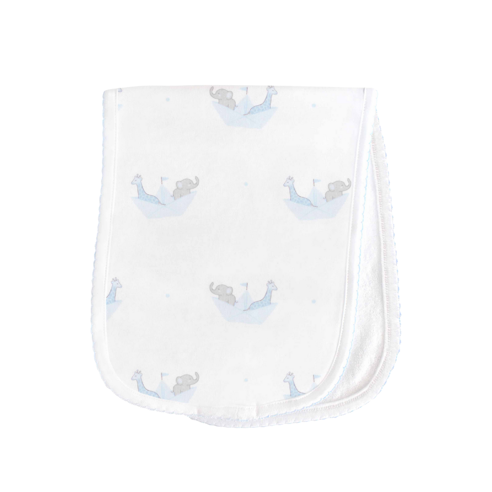 LydaBaby | Paño de Eructar Animals In The Boat para Bebé