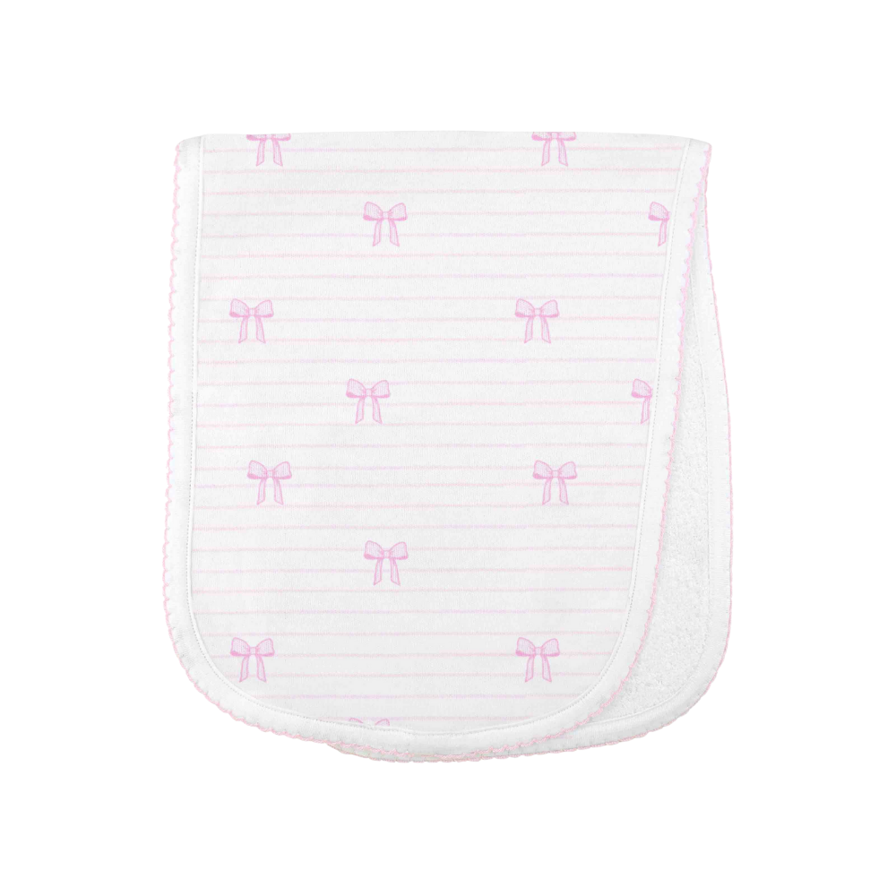 LydaBaby | Paño de Eructar Bows And Stripes para Bebé